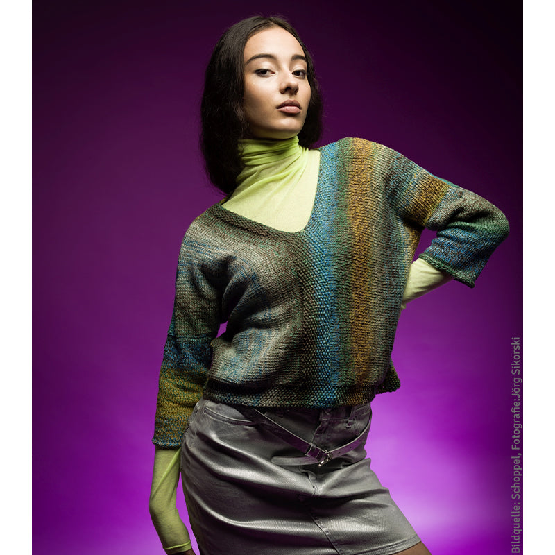 Damenpullover "Zauberball Crazy Cotton" 109300.7