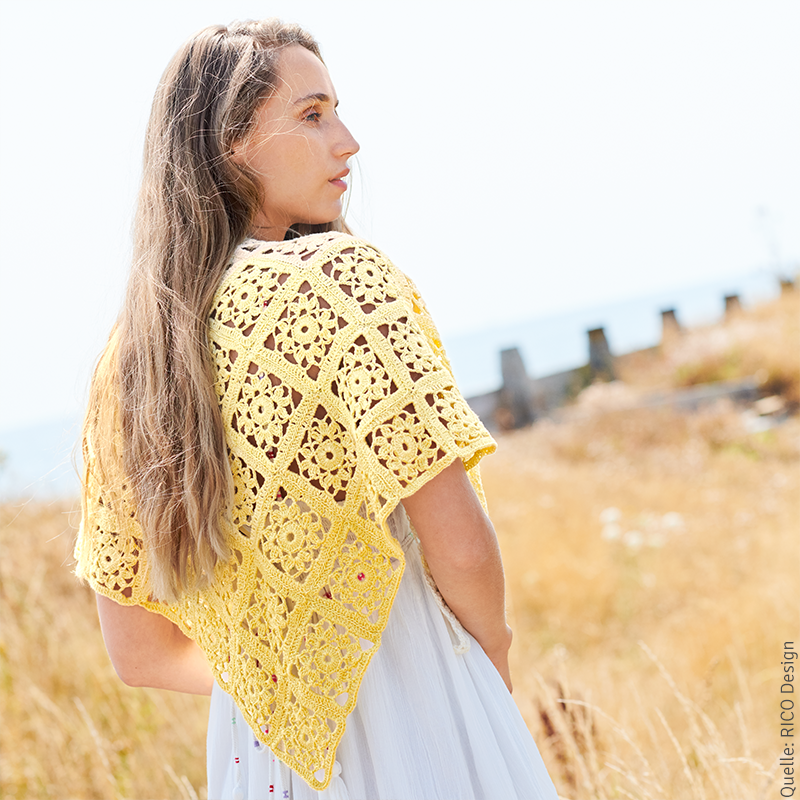 Dreiecktuch "Cotton Dégradé Lucky 8" 109388.6