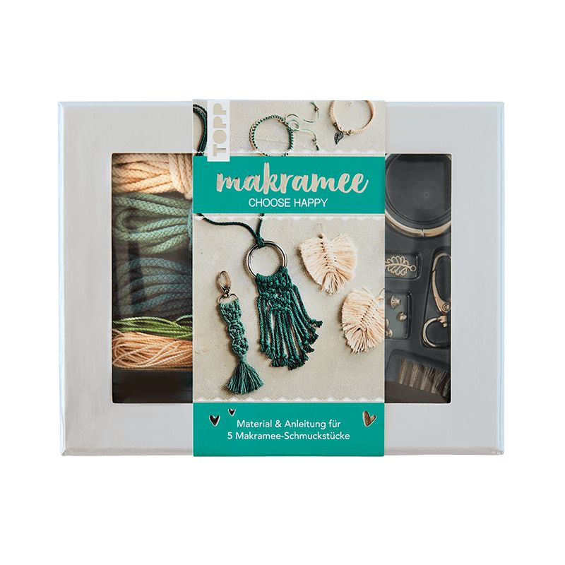 Schmuckset "Makramee - Choose Happy"