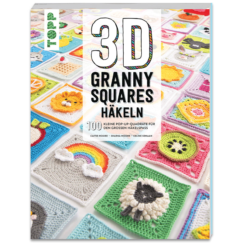Buch 3D Granny Squares häkeln