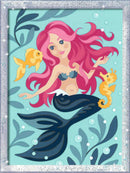 Malen nach Zahlen - Hübsche Meerjungfrau