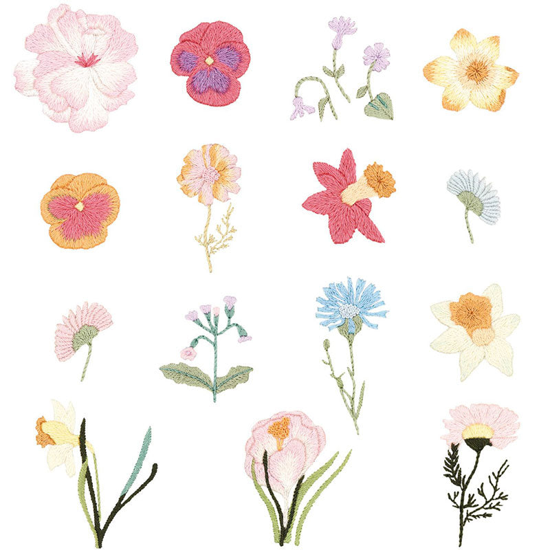 Stick & Stitch "Frühlingsblumen"