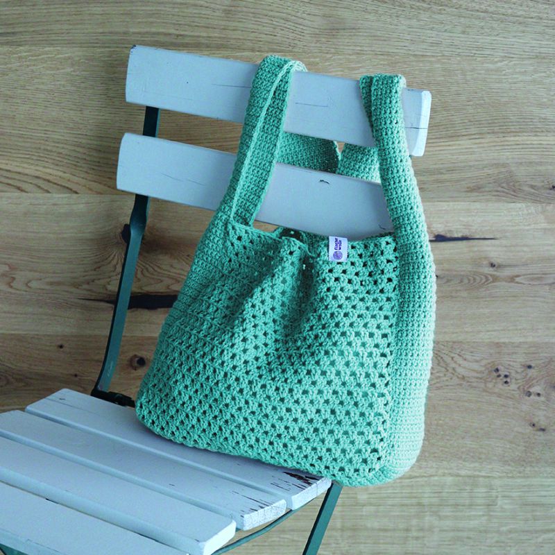 Gehäkelte Tasche "Piano" 761201