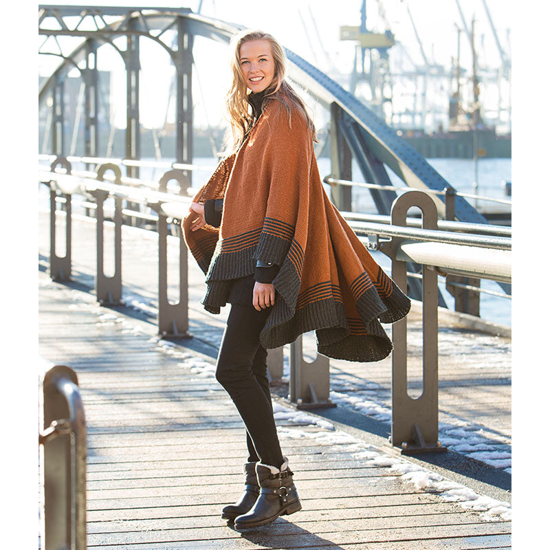 Damencape "Merino Extrafine 85" S9740