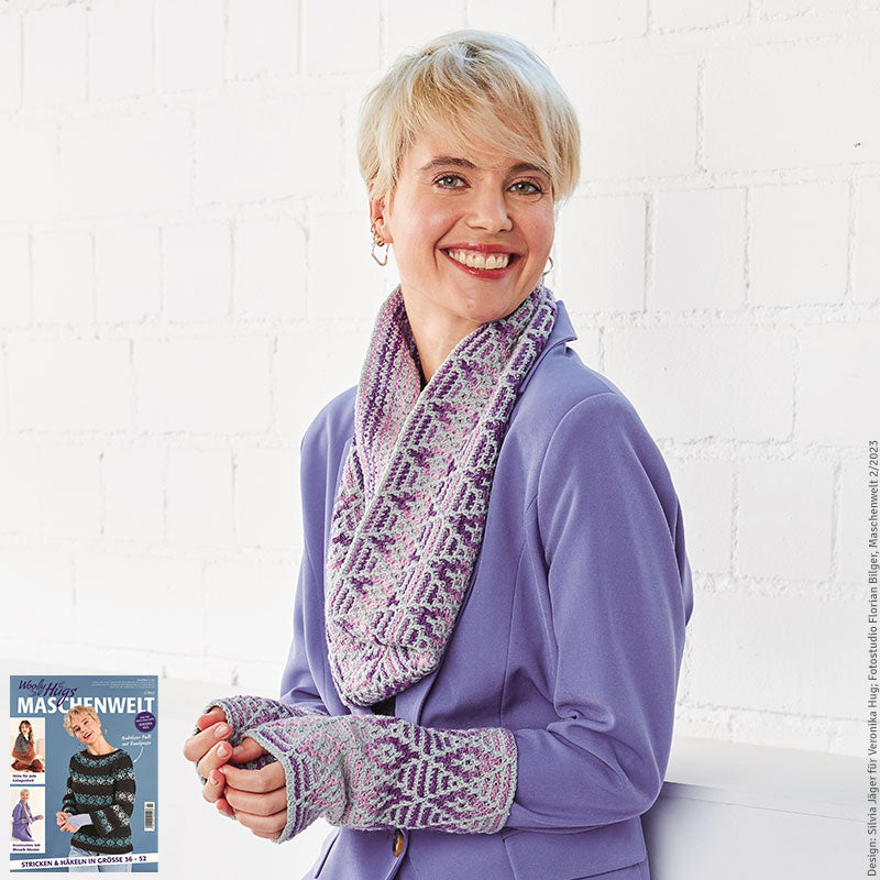 Loop mit Armstulpen "Merino Silk Socks & Year Socks" LK4667