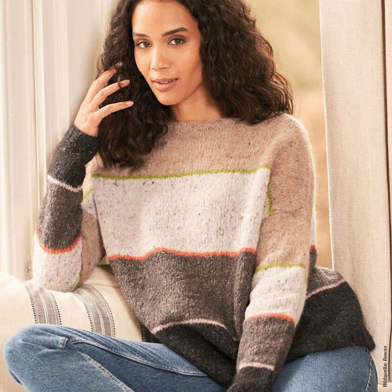 Damenpullover "Fine Tweed Haze" 109235.7a