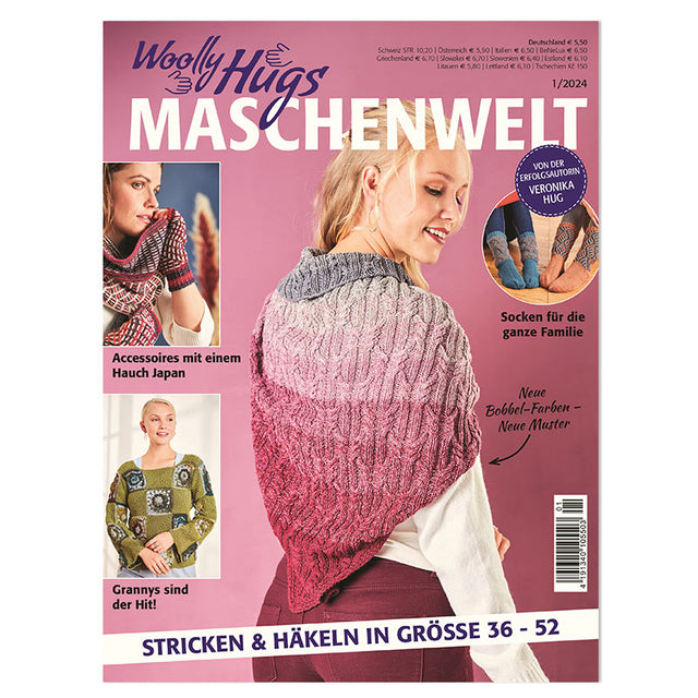 Heft "Woolly Hugs Maschenwelt 1/2024"