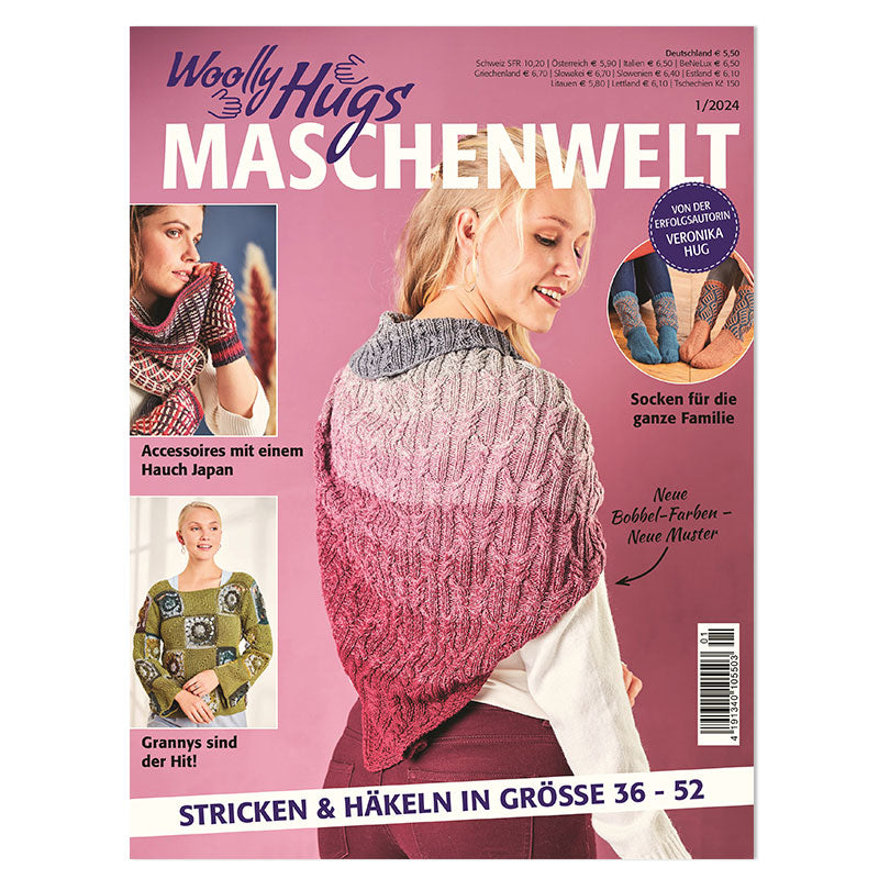 Heft "Woolly Hugs Maschenwelt 1/2024"
