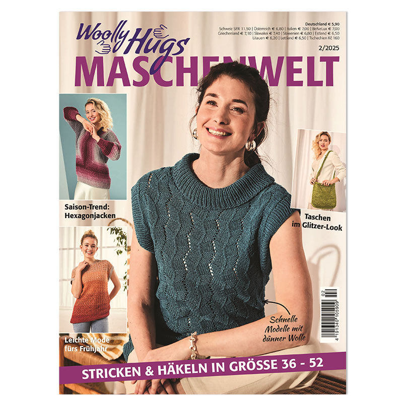 Heft "Woolly Hugs - Maschenwelt 02/2025"