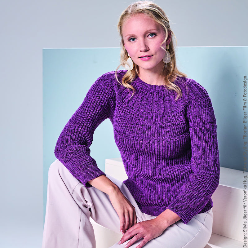 Damenpullover "Merino Silk Socks" 109331.12