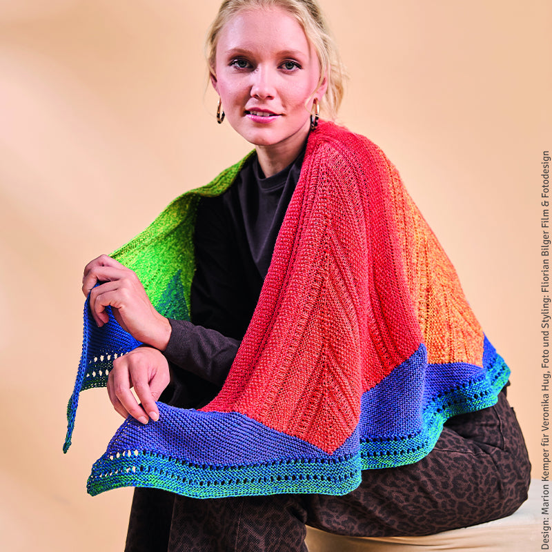 Dreiecktuch "Bobbel Cotton" 109331.16