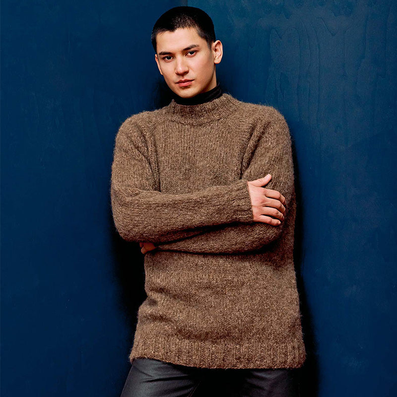 Herrenpullover "Baby Lama" 109345.1