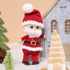 Gehäkelter Weihnachtsmann "Basic Cotton & Lea" 109374.8
