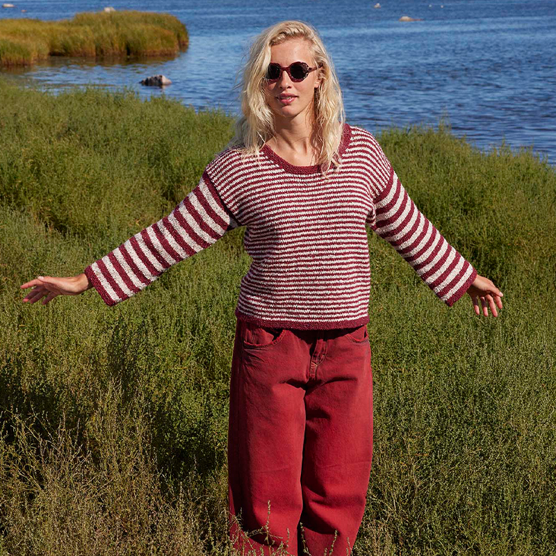Damenpullover "Cotton Tweed" 109384.7