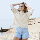Damenpulli "Lazy Hazy Summer Cotton & Make it Fur" 109388.33
