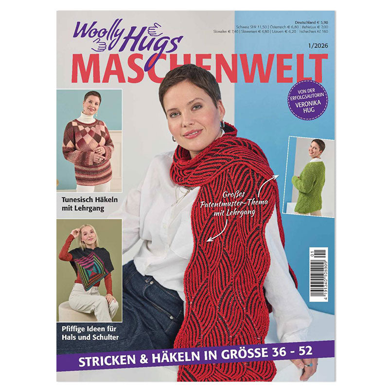 Heft "Woolly Hugs - Maschenwelt 2026/01"