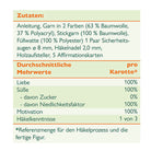 Häkelset "Coole Karotte"