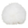 Fellpompon snow white