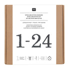 Stick & Stitch "Zahlen 1-24"