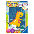 Malen nach Zahlen - Frecher Dino