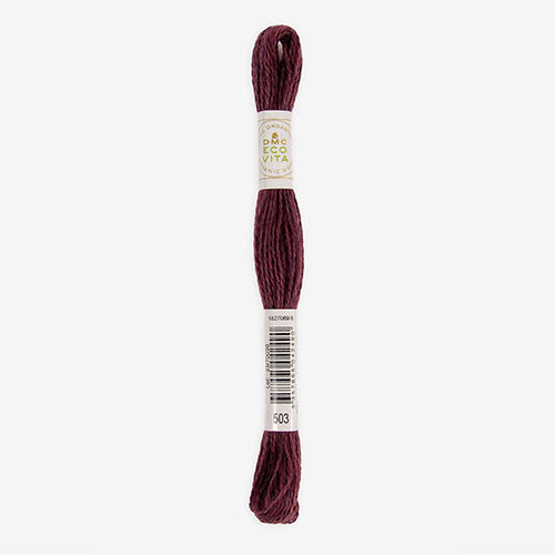 Eco Vita Stickgarn bordeaux