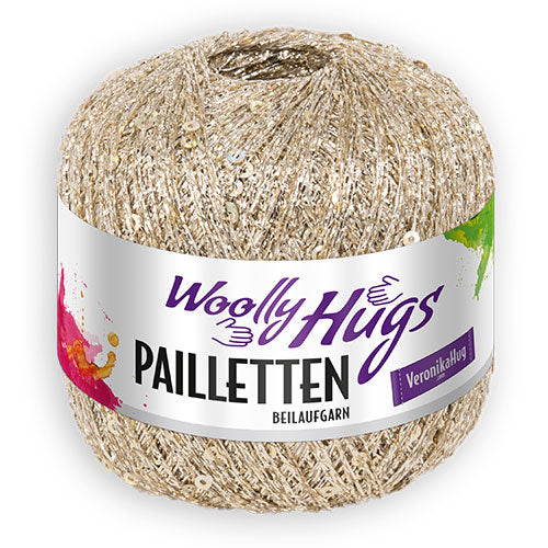 Pailletten gold/gold