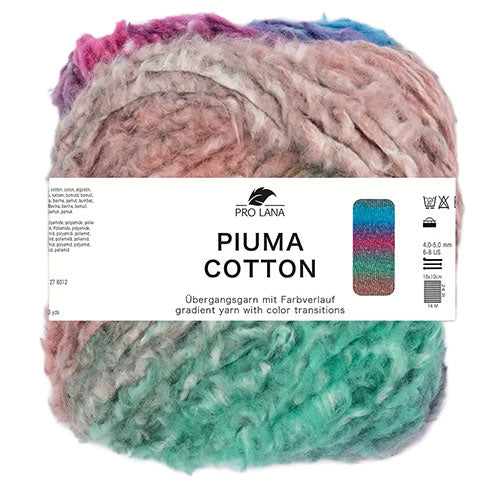 Piuma Cotton grün-pink