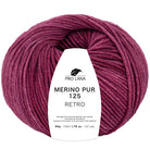 Merino 125 Retro fuchsia meliert