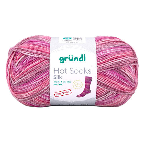Hot Socks Silk Color beere