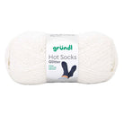 Hot Socks Glitter weiß