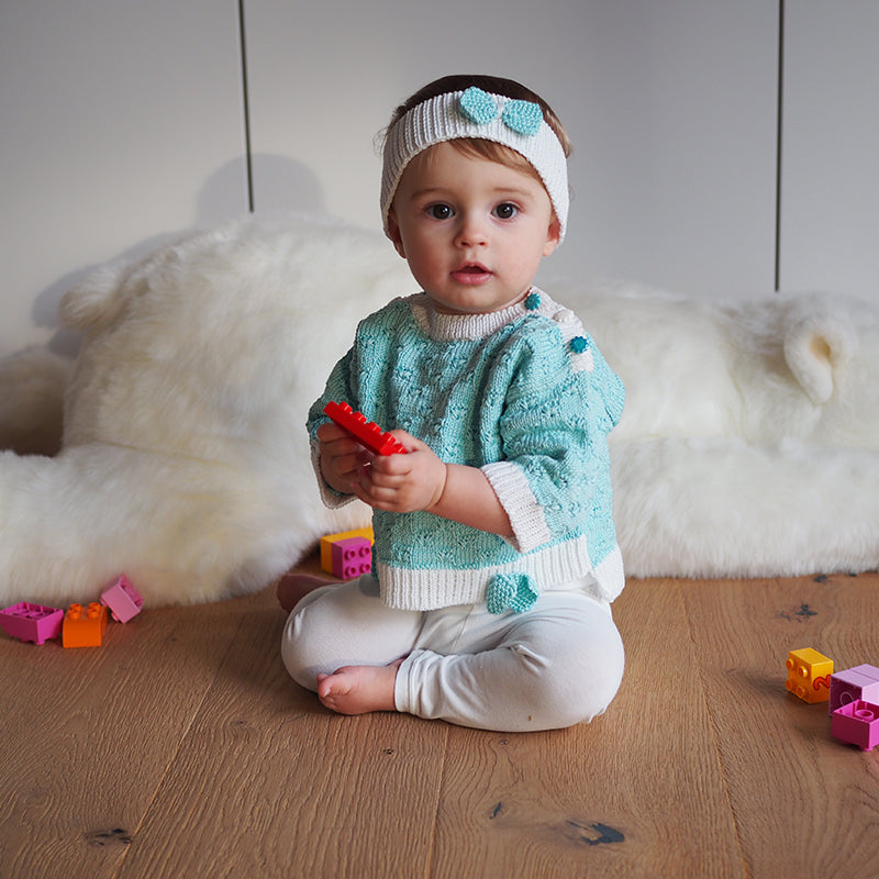 Kinderpullover & Stirnband "Piazza" 757221