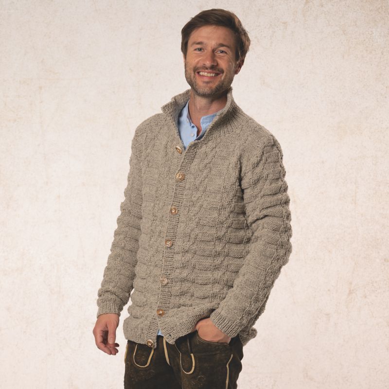 Herrentrachtenjacke "Schafwolle" 762020