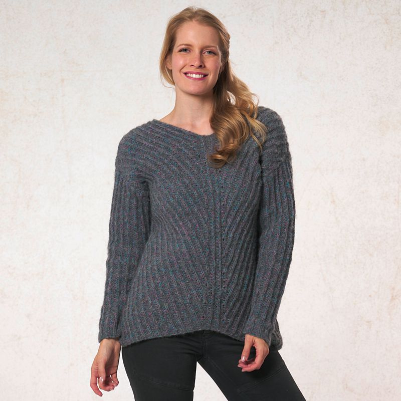 Damenpullover mit Loop "Madeira" 762067