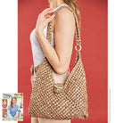 Gehäkelte Tasche "Leder Look" 765089