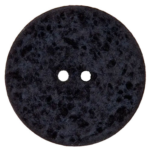 Zweilochknopf schwarz 23mm