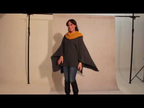 Damenponcho "Como" 761059