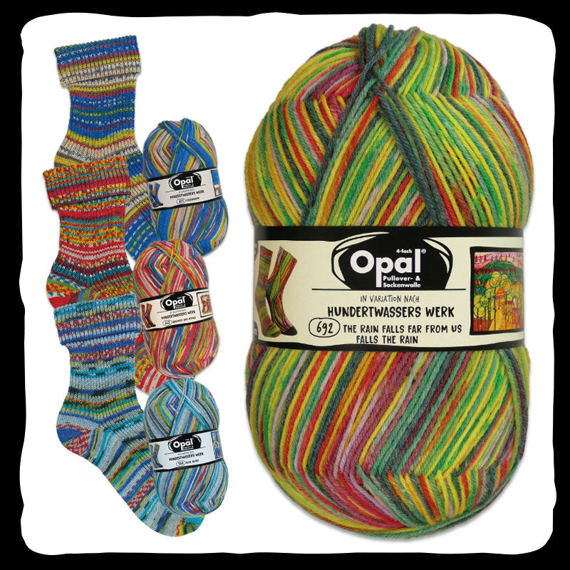 Opal 4f. in Variation nach Hundertwasser IV