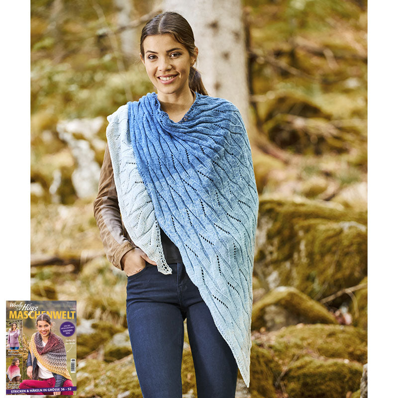 Dreiecktuch "Bobbel Cotton XXL" LK4269