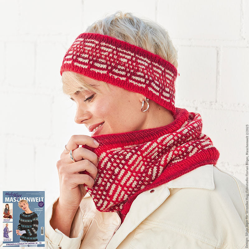 Loop mit Stirnband "Merino Silk Socks & Year Socks" LK4669