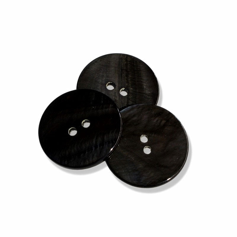 Perlmuttknopf (schwarz)