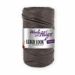 Woolly Hugs Leder Look mud