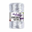 Woolly Hugs Leder Look silber metallic