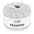 Paillettes weiß