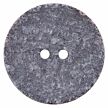 Zweilochknopf grau 12 mm