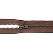 Reißverschluss braun 65cm
