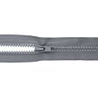 Reißverschluss grau 65cm