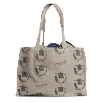 Cotton shopper - handmade