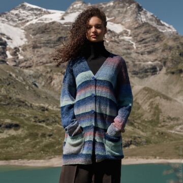 Damenjacke "Gomitolo Fumo" 109364.14