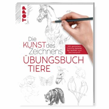 Buch - Die Kunst des Zeichnens "Übungsbuch Tiere"