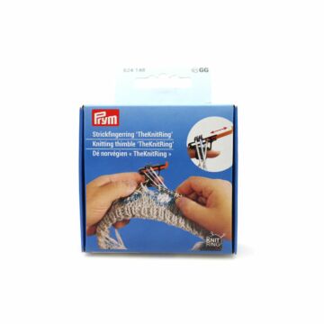 Knitting finger ring
